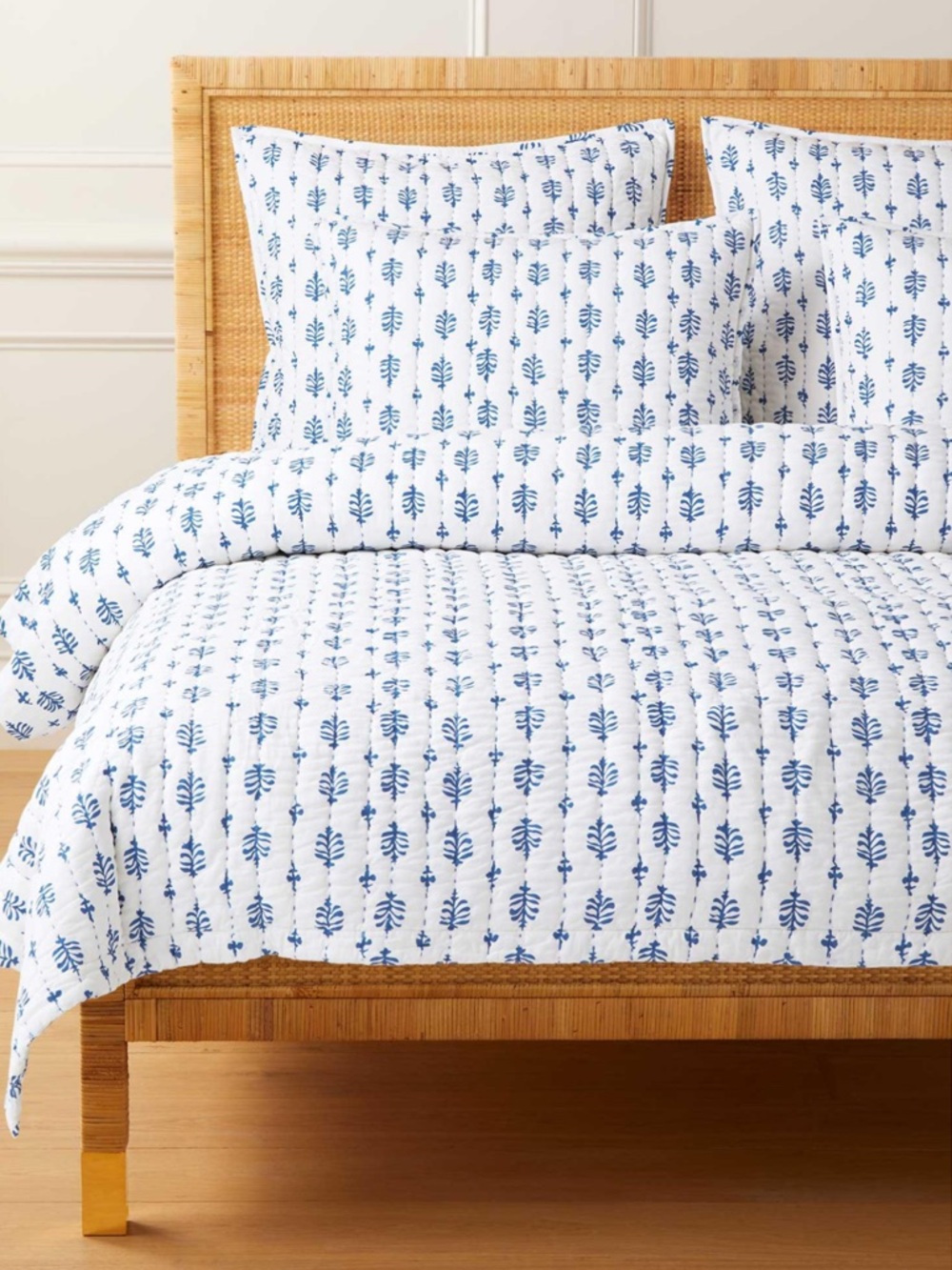 ❤️ Cambria Quilt - French blue (Full/Queen)